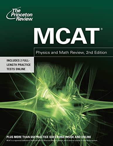 Stock image for MCAT Physics and Math Review for sale by Better World Books: West