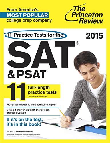 Beispielbild fr 11 Practice Tests for the SAT and PSAT, 2015 Edition zum Verkauf von Better World Books