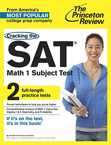 Imagen de archivo de Cracking the SAT Math 1 Subject Test (College Test Preparation) a la venta por Orion Tech
