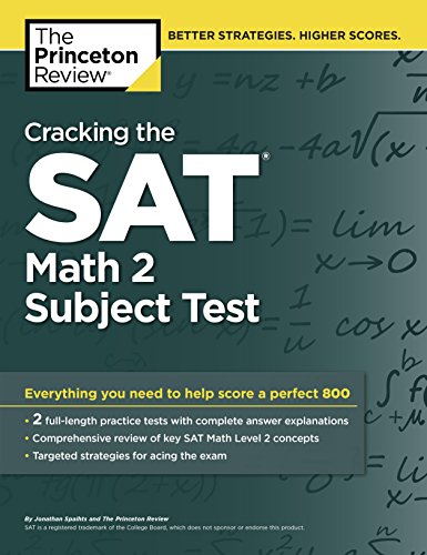 Imagen de archivo de Cracking the SAT Math 2 Subject Test (College Test Preparation) a la venta por Greener Books