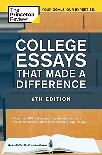 Beispielbild fr College Essays That Made a Difference, 6th Edition (College Admissions Guides) zum Verkauf von WeBuyBooks