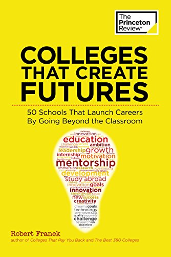 Beispielbild fr Colleges That Create Futures: 50 Schools That Launch Careers By Going Beyond the Classroom (College Admissions Guides) zum Verkauf von SecondSale