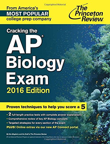 Beispielbild fr Cracking the AP Biology Exam, 2016 Edition (College Test Preparation) zum Verkauf von SecondSale