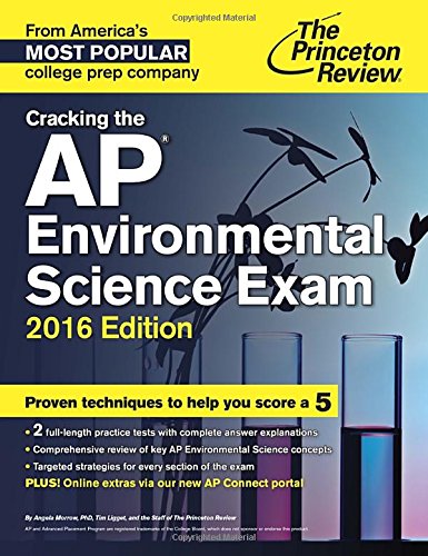 Imagen de archivo de Cracking the AP Environmental Science Exam, 2016 Edition a la venta por Better World Books