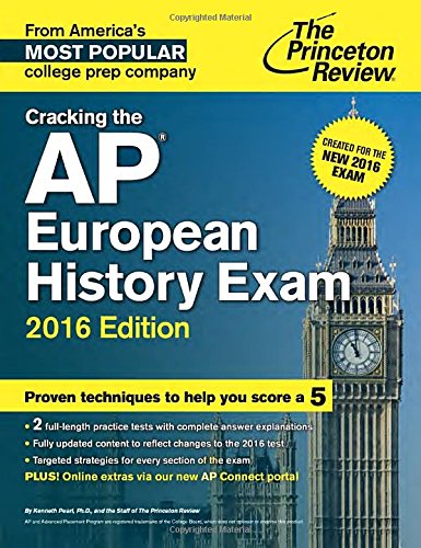 9780804126199: Cracking The Ap European History Exam, 2016 Edition