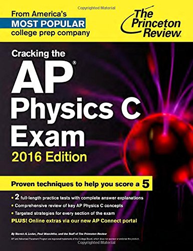 Beispielbild fr Cracking the AP Physics C Exam, 2016 Edition (College Test Preparation) zum Verkauf von Wonder Book