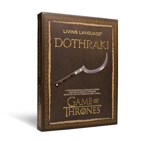 9780804160865: Dothraki (Living Language Courses) [Idioma Ingls]: A Conversational Language Course Based on the Hit Original HBO Series Game of Thrones