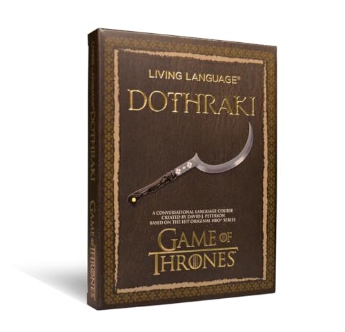 9780804160865: Living Language Dothraki: Game of Thrones [Lingua Inglese]: A Conversational Language Course Based on the Hit Original HBO Series Game of Thrones