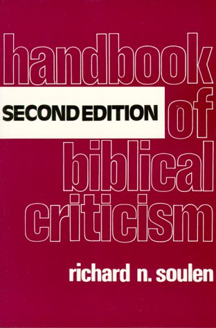 Imagen de archivo de Handbook of Biblical Criticism a la venta por Pensees Bookshop