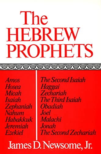 Beispielbild fr The Hebrew Prophets zum Verkauf von BooksRun