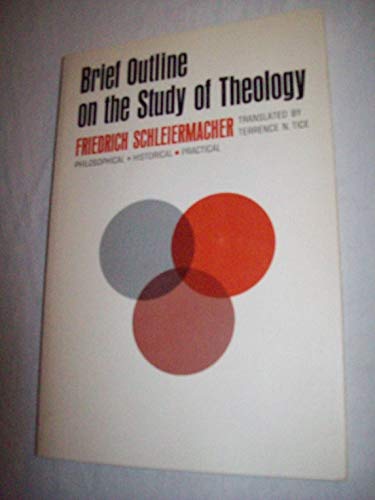 Stock image for Brief Outline on the Study of Theology for sale by ThriftBooks-Atlanta