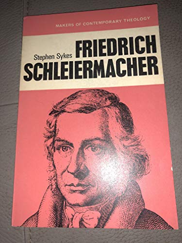 Imagen de archivo de Friedrich Schleiermacher a la venta por ThriftBooks-Dallas