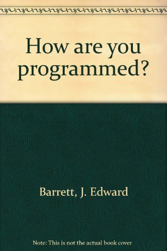 Stock image for How are you programmed? for sale by HPB-Red