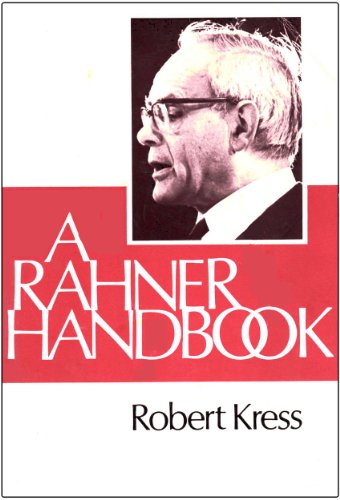 Beispielbild fr A Rahner Handbook zum Verkauf von Wonder Book