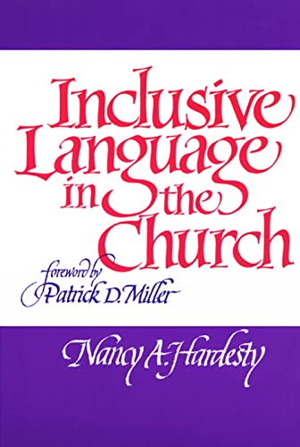 Stock image for Inclusive Language in the Church for sale by SecondSale