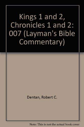 The First and Second Books of the Kings/the First and Second Books of the Chronicles (The Layman'...
