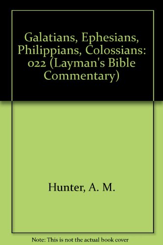 Stock image for Galatians-Colossians for sale by Better World Books
