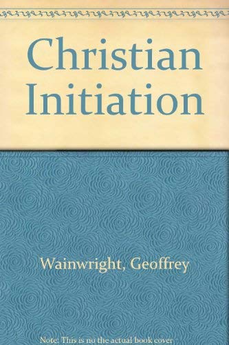 Beispielbild fr Christian initiation (Ecumenical studies in history) zum Verkauf von ThriftBooks-Atlanta