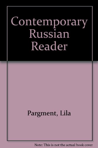 Stock image for Contemporary Russian Reader for sale by Eighth Day Books, LLC