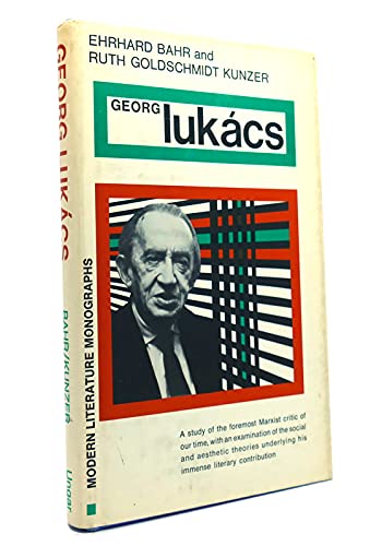 Stock image for Georg Lukacs for sale by Better World Books