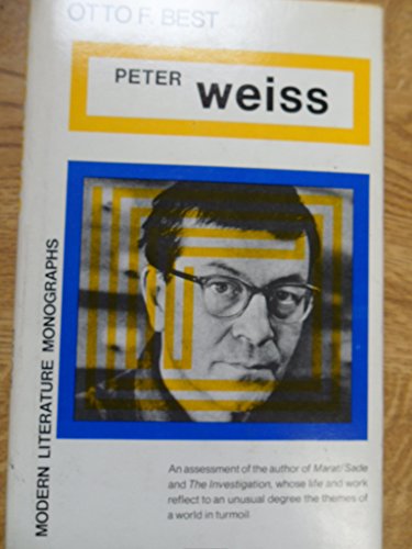 Imagen de archivo de Peter Weiss a la venta por Better World Books