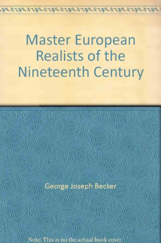 9780804420464: Master European realists of the nineteenth century