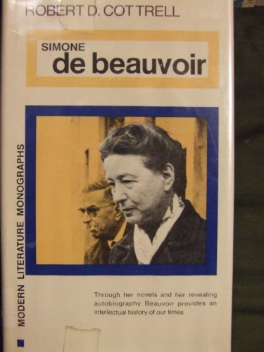 Stock image for Simone de Beauvoir for sale by Better World Books: West