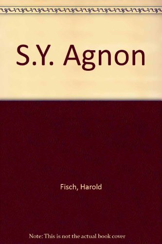 Beispielbild fr S. Y. Agnon zum Verkauf von Better World Books
