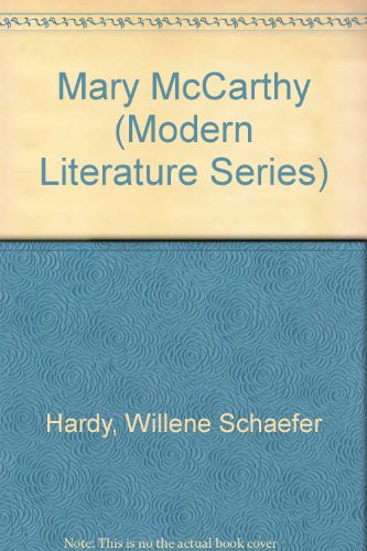Imagen de archivo de Mary McCarthy (Modern Literature Series) a la venta por HPB-Emerald