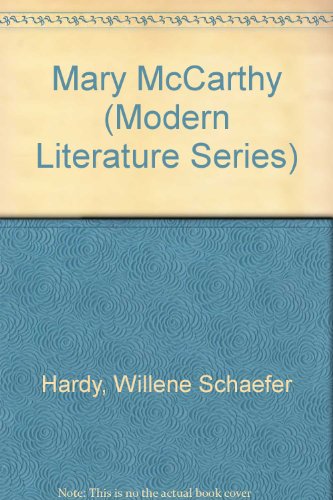 Stock image for Mary McCarthy (Modern Literature Series) for sale by HPB-Emerald