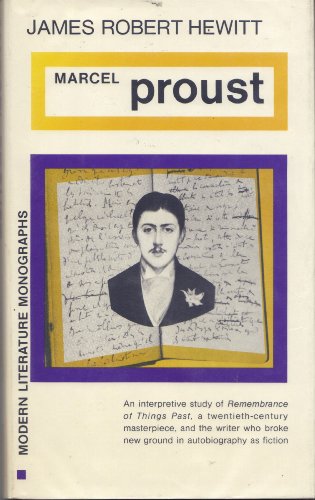 9780804423823: Marcel Proust (Modern literature monographs)