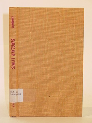 9780804425629: Sinclair Lewis (Modern Literature Monographs)