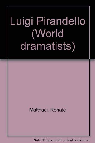 Beispielbild fr Luigi Pirandello zum Verkauf von Better World Books