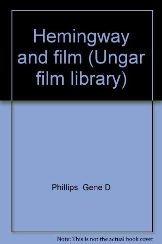 9780804426954: Hemingway and film (Ungar film library)