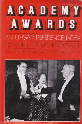 Stock image for Academy Awards - An Ungar Reference Index with the 50th Anniversary Nominees and Winners for sale by Jeff Stark