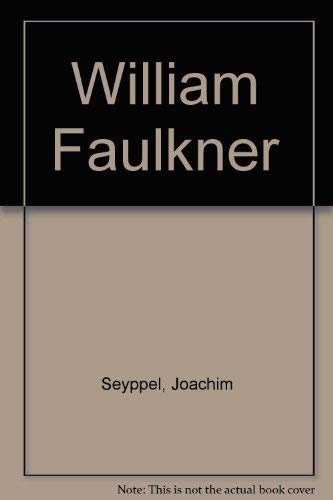 Stock image for William Faulkner (Modern literature monographs) for sale by My Dead Aunt's Books