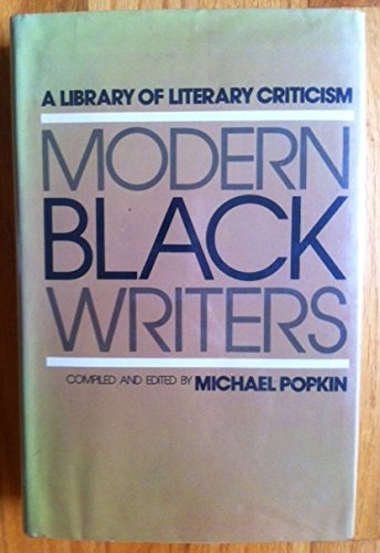 Beispielbild fr Modern Black Writers (A Library of Literary Criticism) zum Verkauf von getbooks GmbH
