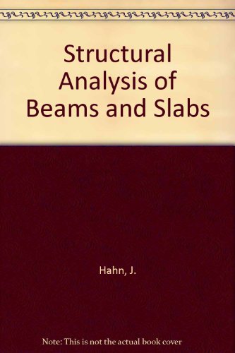 Stock image for Structural Analysis of Beams and Slabs for sale by Hippo Books