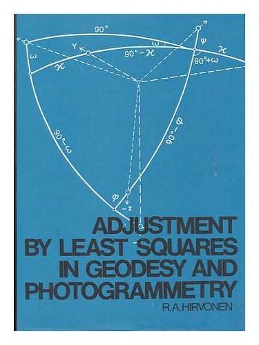 Imagen de archivo de Adjustment by least squares in geodesy and photogrammetry a la venta por HPB-Ruby