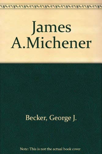 Stock image for James A.Michener F. Ungar Pub. Co. for sale by J. Lawton, Booksellers