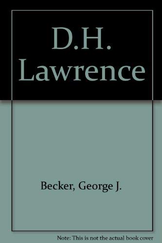 9780804460330: D.H. Lawrence