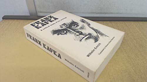 Stock image for Franz Kafka: A Critical Study of His Writings for sale by Zoom Books Company