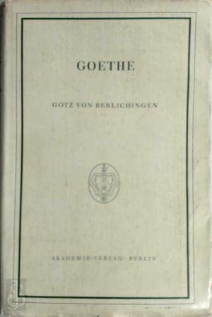 9780804461870: Gotz Von Berlichingen [Paperback] by