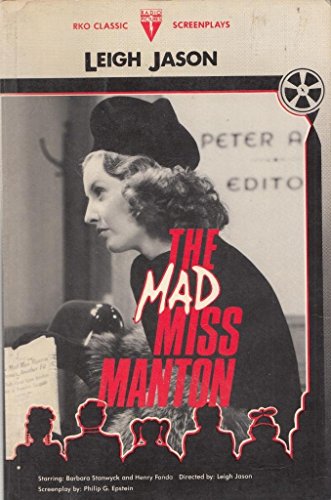 Imagen de archivo de Mad Miss Manton (R.K.O.Classic Screenplays) a la venta por Jenson Books Inc