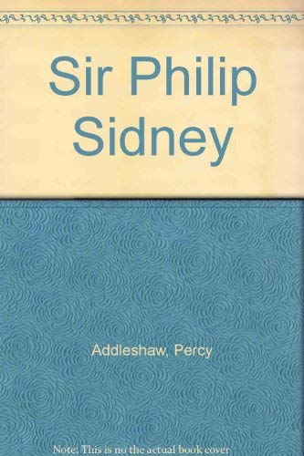 Imagen de archivo de Sir Philip Sidney a la venta por Chaparral Books