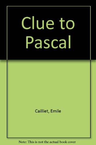 Stock image for Clue to Pascal for sale by Books From California