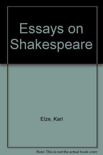 9780804610155: Essays on Shakespeare