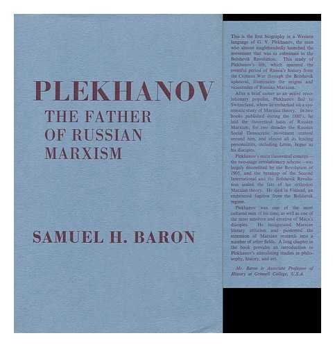9780804701044: Plekhanov: The Father of Russian Marxism