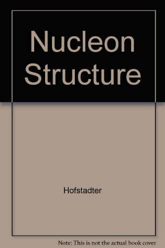 Imagen de archivo de Nucleon Structure. Proceedings of the International Conference at Stanford University, June 24-27, 1963. a la venta por Alien Bindings