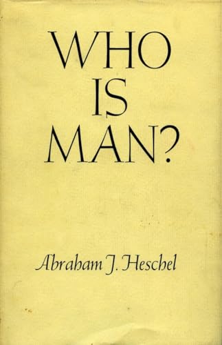 Beispielbild fr Who Is Man? zum Verkauf von Better World Books